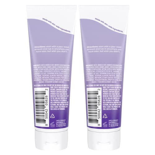 Lume Whole Body Deodorant - Invisible Cream Tube - 72 Hour Odor Control - Aluminum Free, Baking Soda Free, Skin Safe - 3.0 ounce (Clean Tangerine)