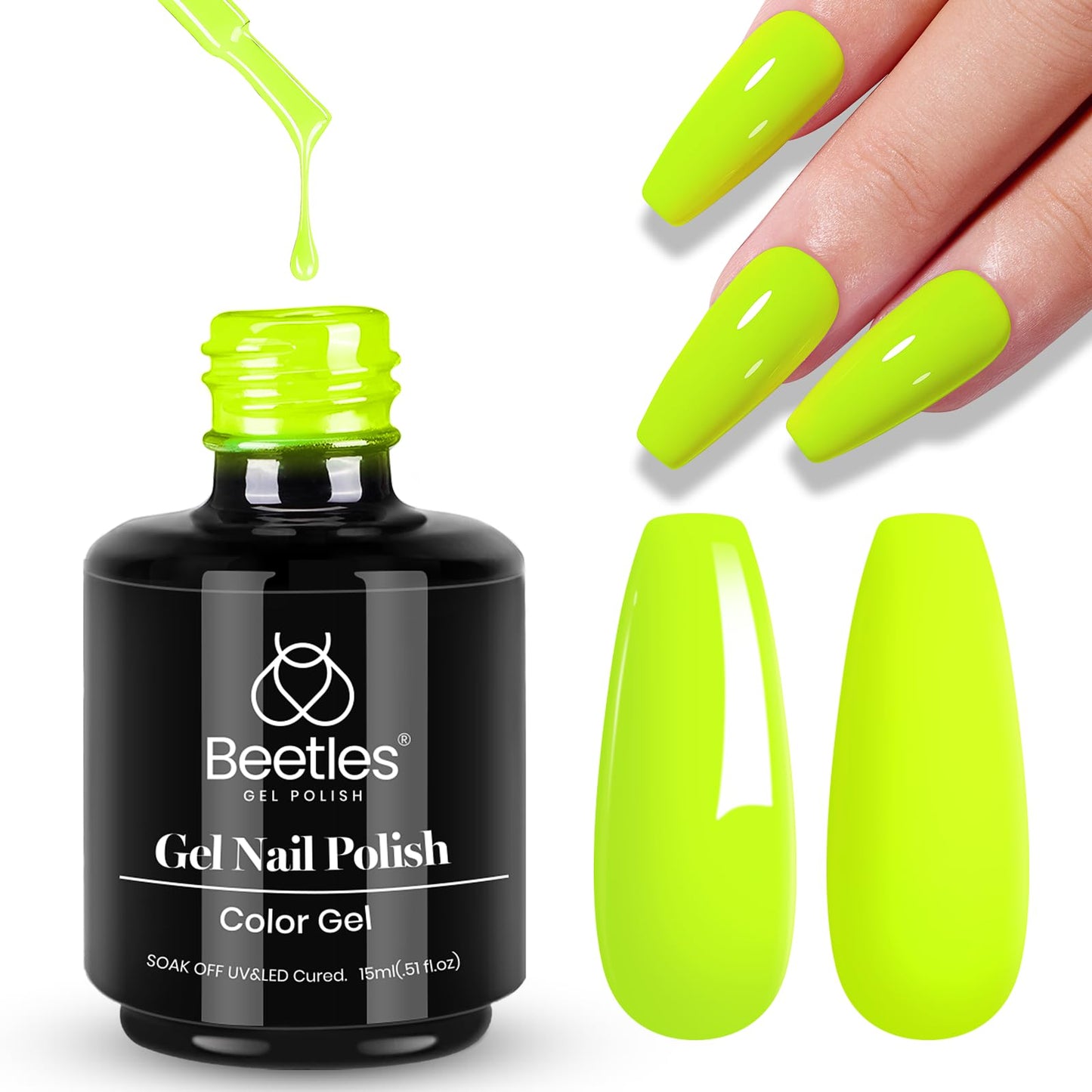 beetles Gel Polish 6 Colors Jelly Gel Nail Polish Set Gift, Milky White Sheer Pink Nude Brown Translucent Soak Off Uv Nail Gel Diy Art for Girls Women Ultimate Monochrome Collection