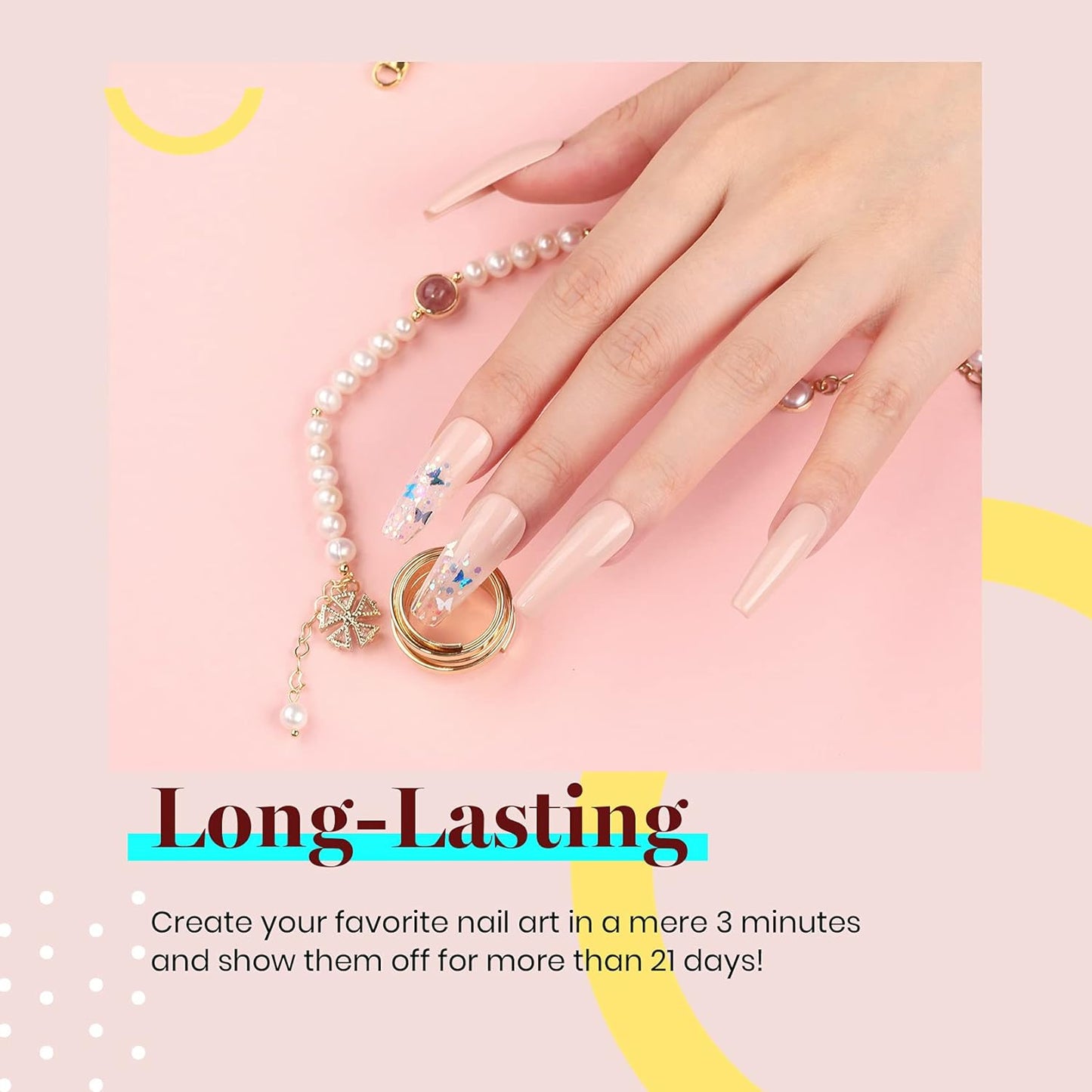 beetles Gel Polish 6 Colors Jelly Gel Nail Polish Set Gift, Milky White Sheer Pink Nude Brown Translucent Soak Off Uv Nail Gel Diy Art for Girls Women Ultimate Monochrome Collection