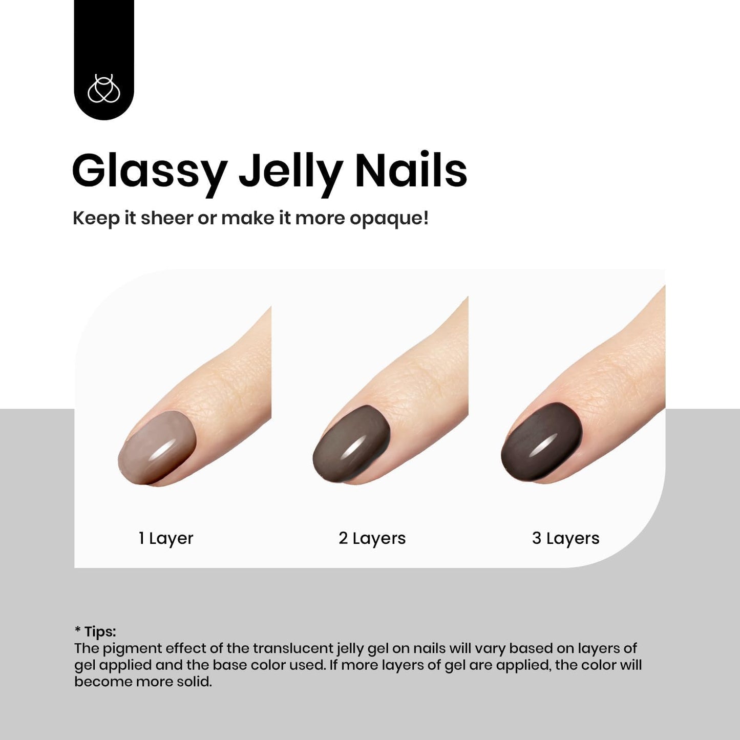 beetles Gel Polish 6 Colors Jelly Gel Nail Polish Set Gift, Milky White Sheer Pink Nude Brown Translucent Soak Off Uv Nail Gel Diy Art for Girls Women Ultimate Monochrome Collection