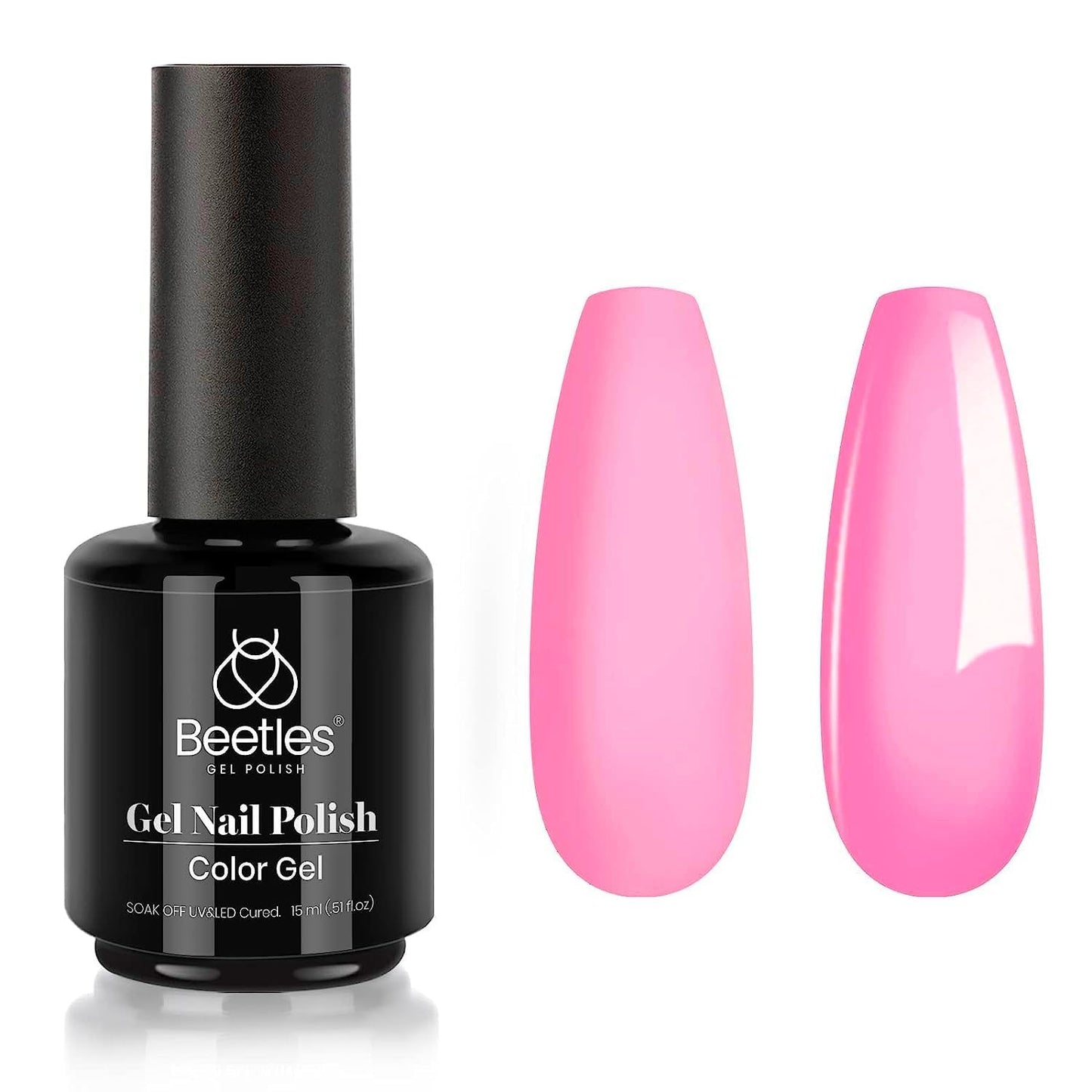 beetles Gel Polish 6 Colors Jelly Gel Nail Polish Set Gift, Milky White Sheer Pink Nude Brown Translucent Soak Off Uv Nail Gel Diy Art for Girls Women Ultimate Monochrome Collection