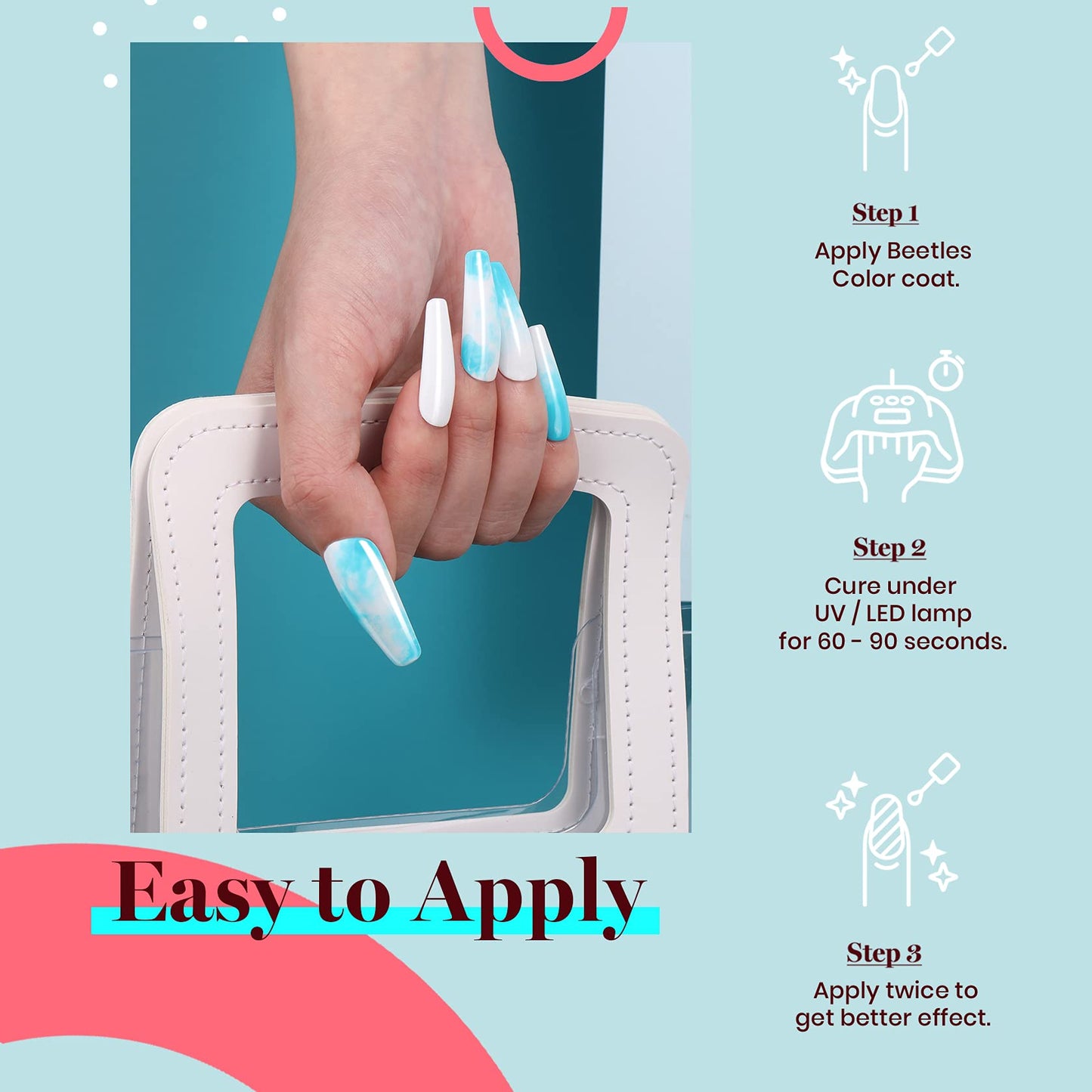 beetles Gel Polish 6 Colors Jelly Gel Nail Polish Set Gift, Milky White Sheer Pink Nude Brown Translucent Soak Off Uv Nail Gel Diy Art for Girls Women Ultimate Monochrome Collection