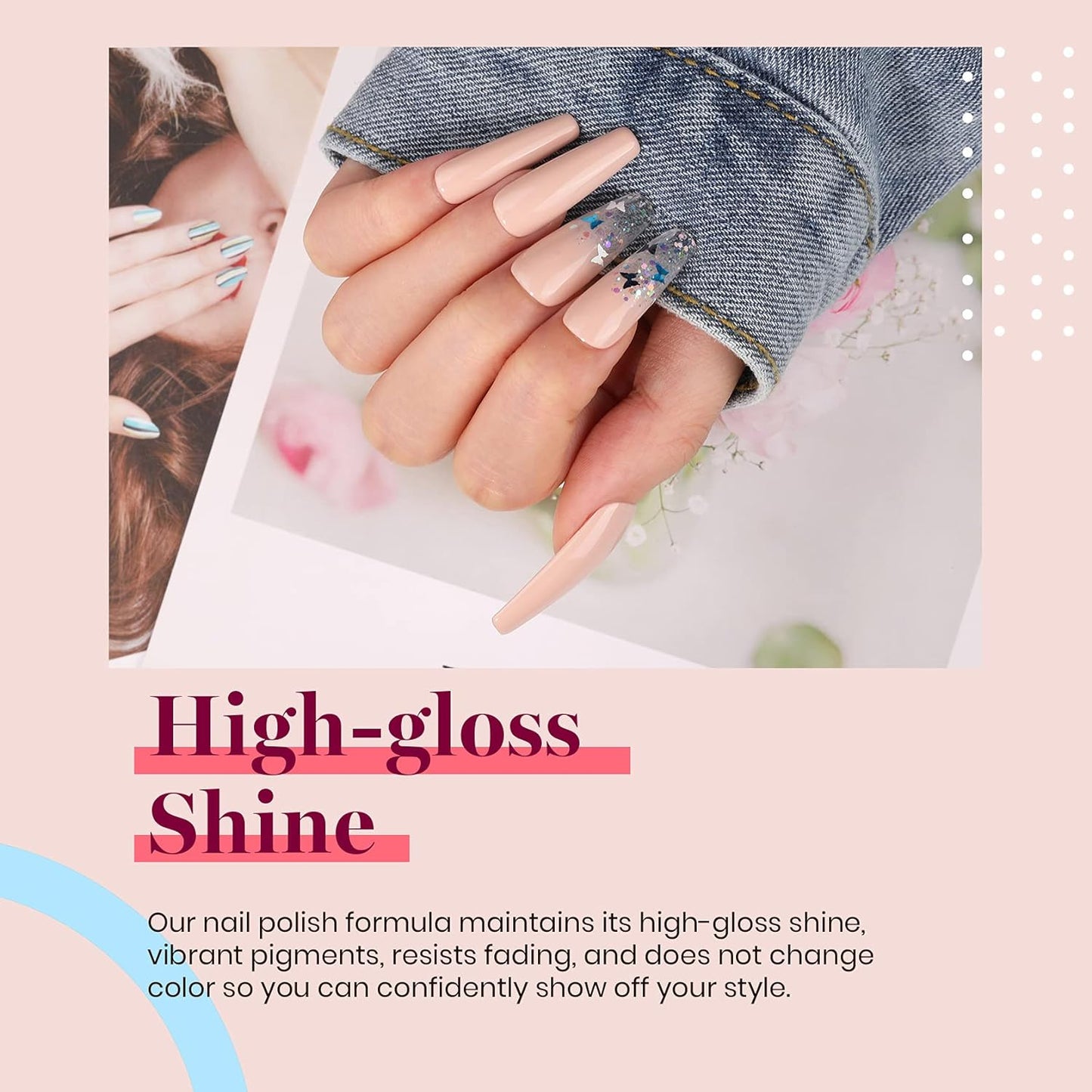 beetles Gel Polish 6 Colors Jelly Gel Nail Polish Set Gift, Milky White Sheer Pink Nude Brown Translucent Soak Off Uv Nail Gel Diy Art for Girls Women Ultimate Monochrome Collection