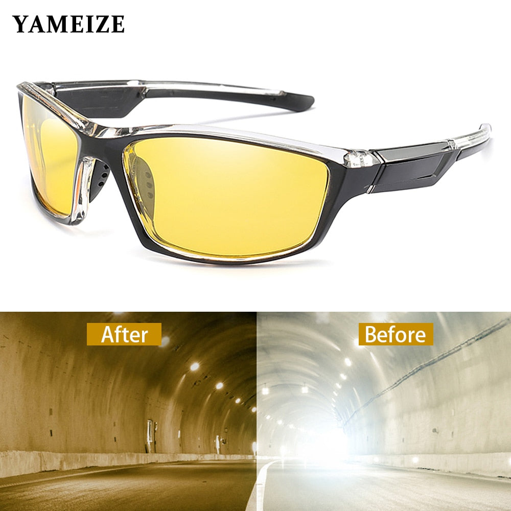 YAMEIZE Visión nocturna antideslumbrante