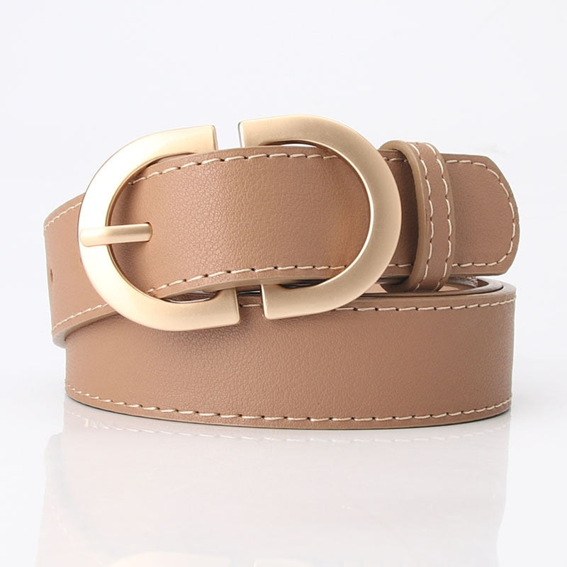 Cinturones para Mujer Moda Jeans Clásico Retro