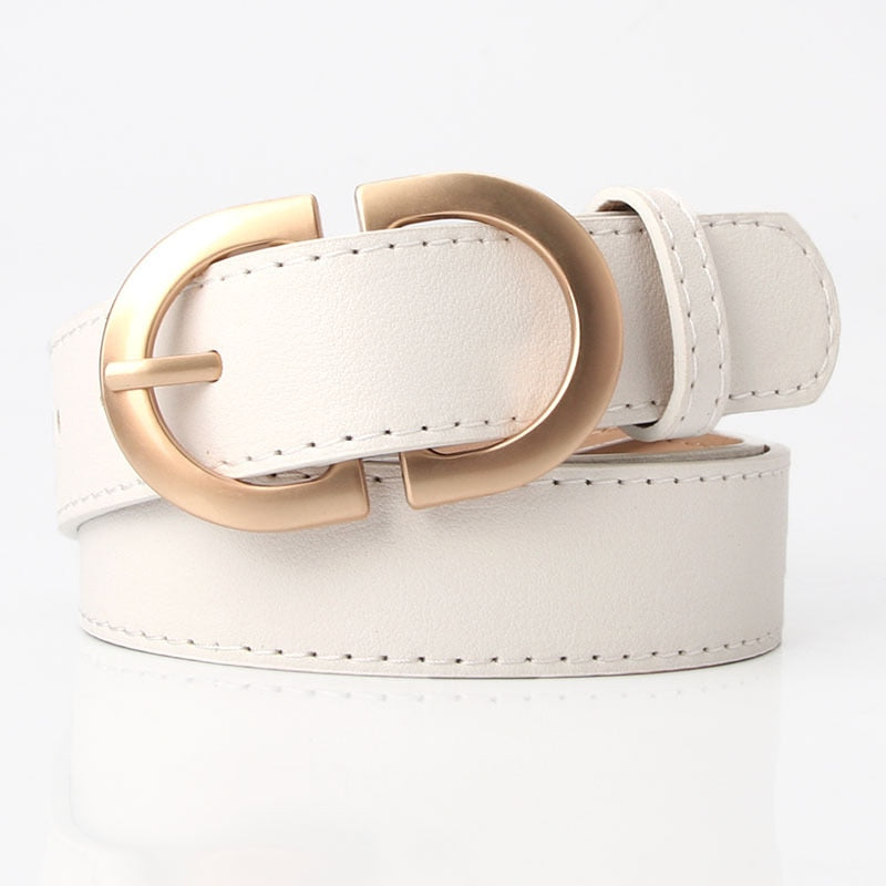 Cinturones para Mujer Moda Jeans Clásico Retro