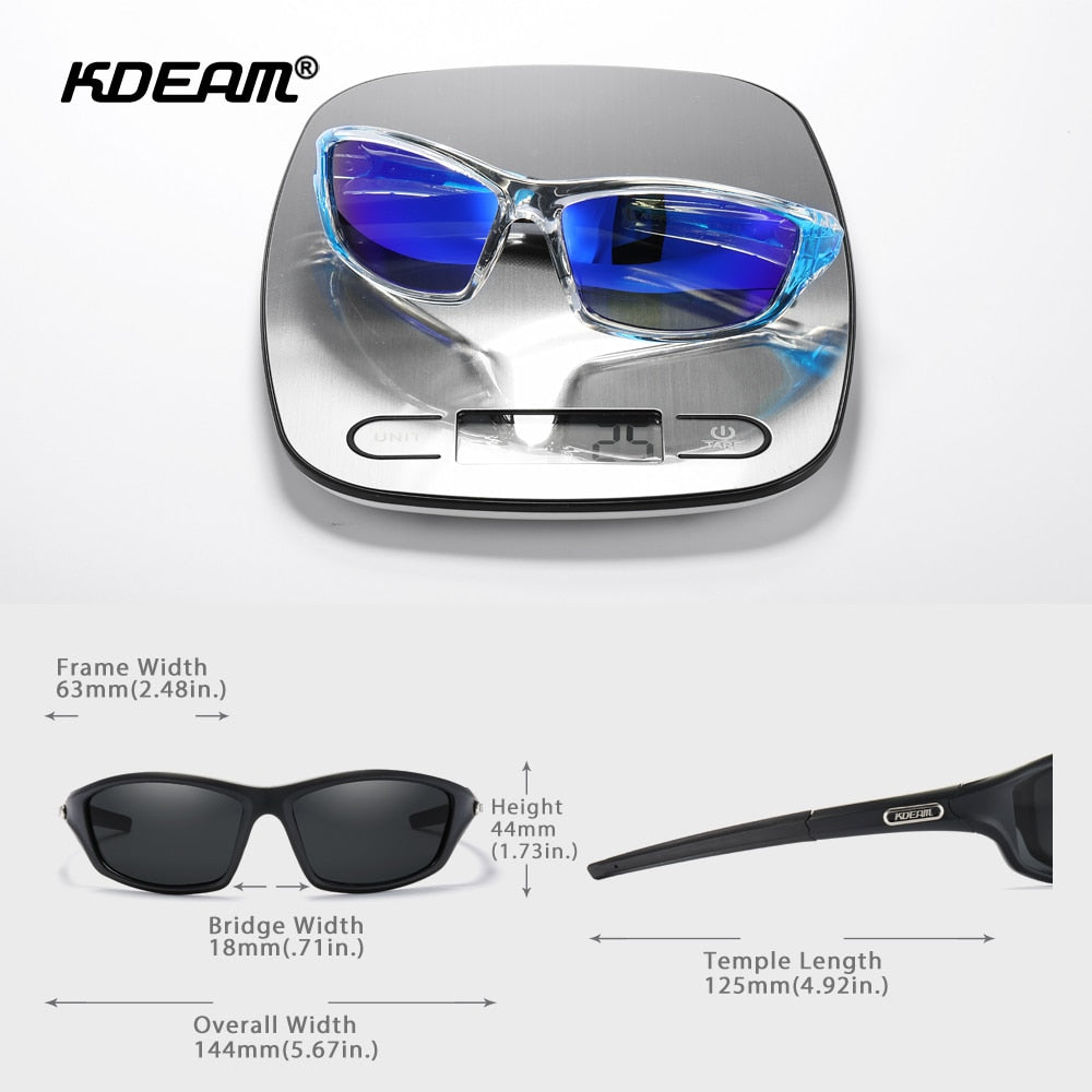 KDEAM TR90 Gafas de sol polarizadas