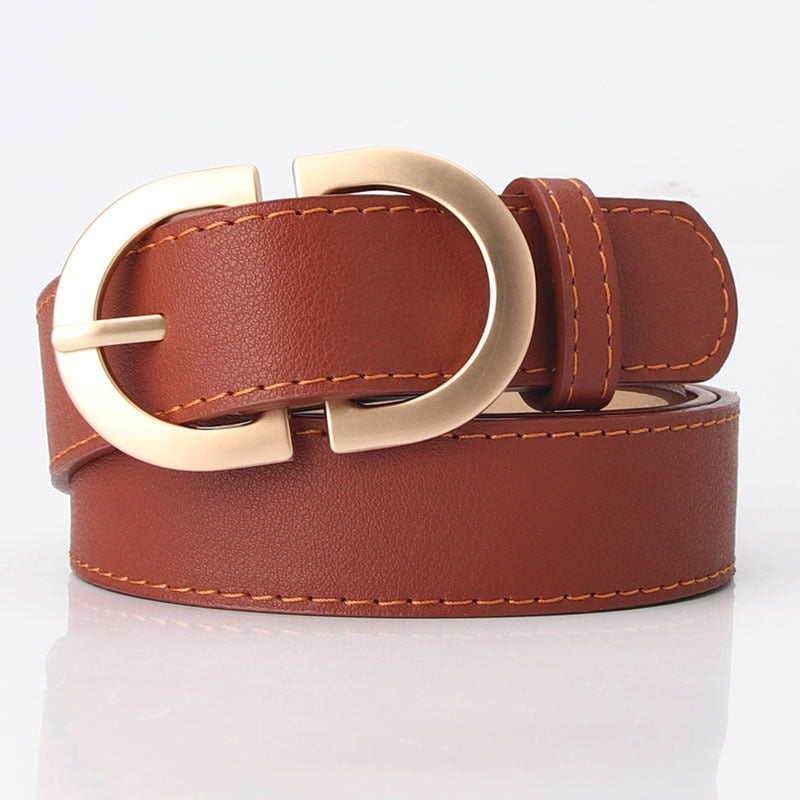 Cinturones para Mujer Moda Jeans Clásico Retro