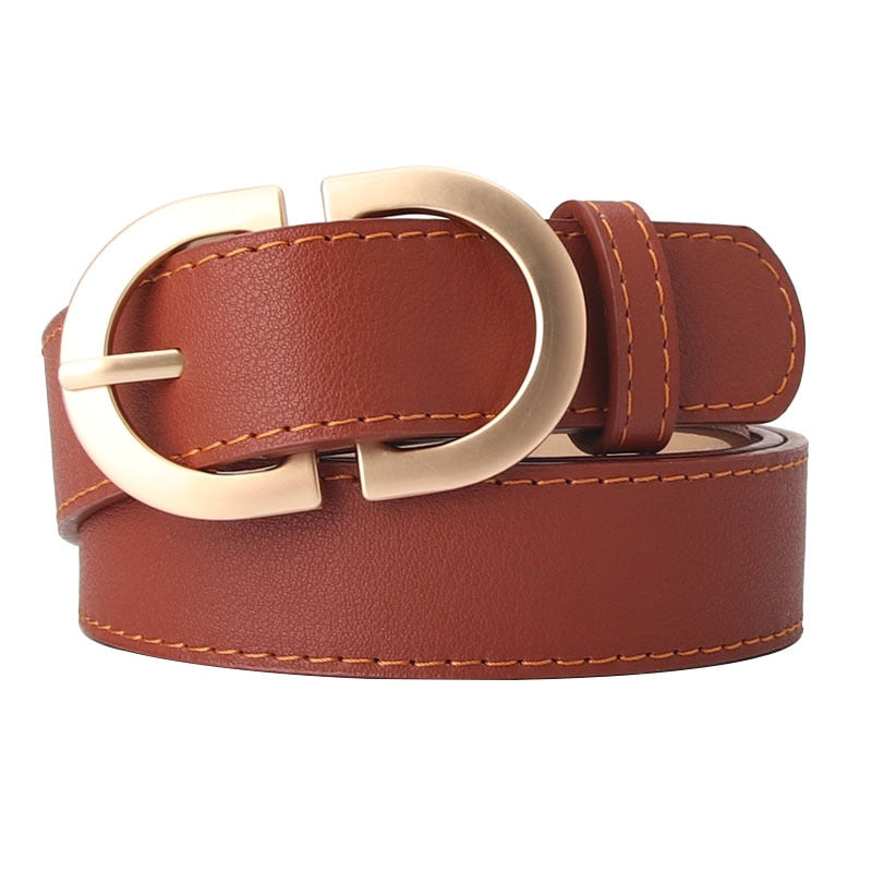 Cinturones para Mujer Moda Jeans Clásico Retro