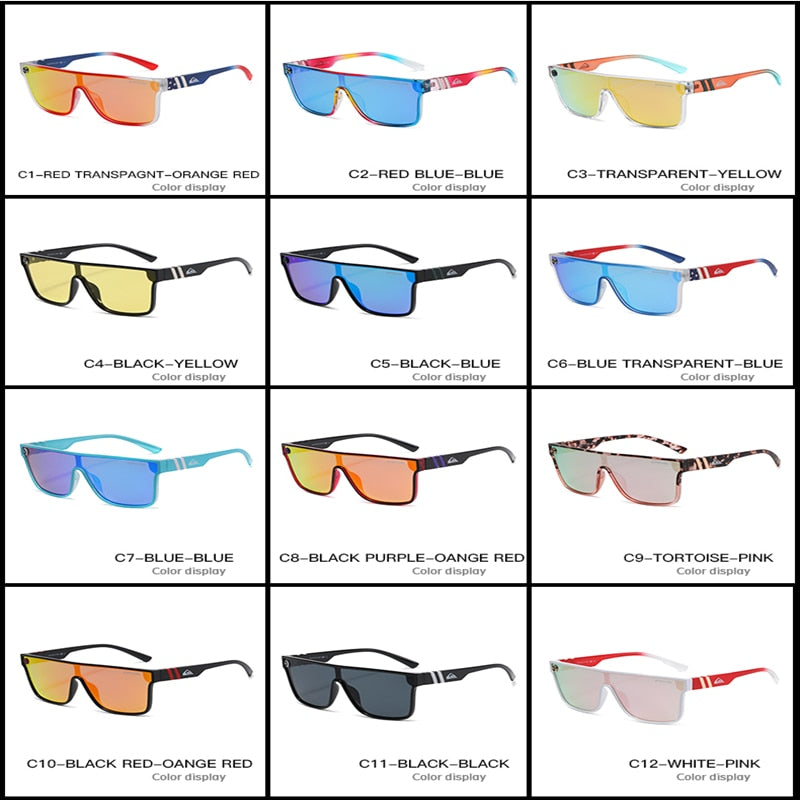 QS808 Gafas de Sol Fashion Sunglasses para Hombre y Mujer Uv400